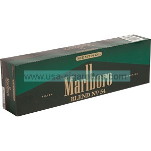 Marlboro Blend No. 54 Kings box cigarettes